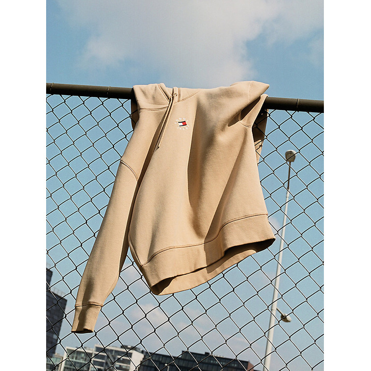SUDADERA HOMBRE  TH TJM TINY TOMMY CIRCULAR HOODIE