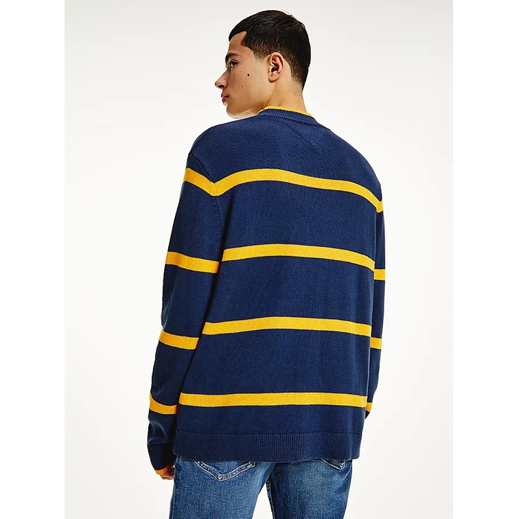 JERSEY DE ALGODÓN ORGÁNICO A RAYAS HOMBRE TOMMY JEANS