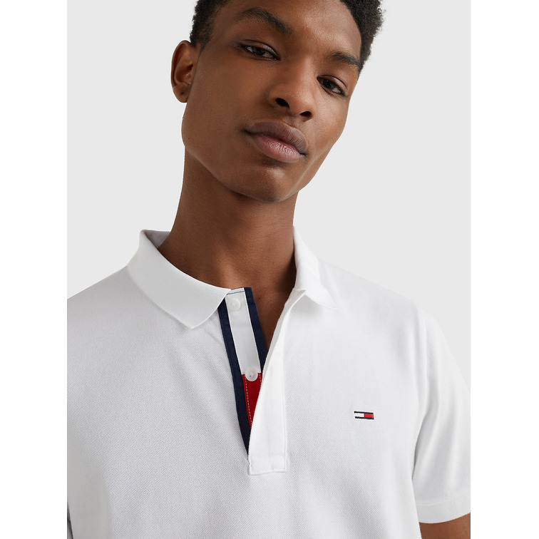 POLO DE ALGODÓN ORGÁNICO ELÁSTICO HOMBRE TOMMY JEANS ESSENTIAL