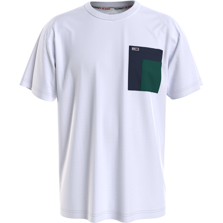 CAMISETA CON BOLSILLO A CONTRASTE HOMBRE TOMMY JEANS