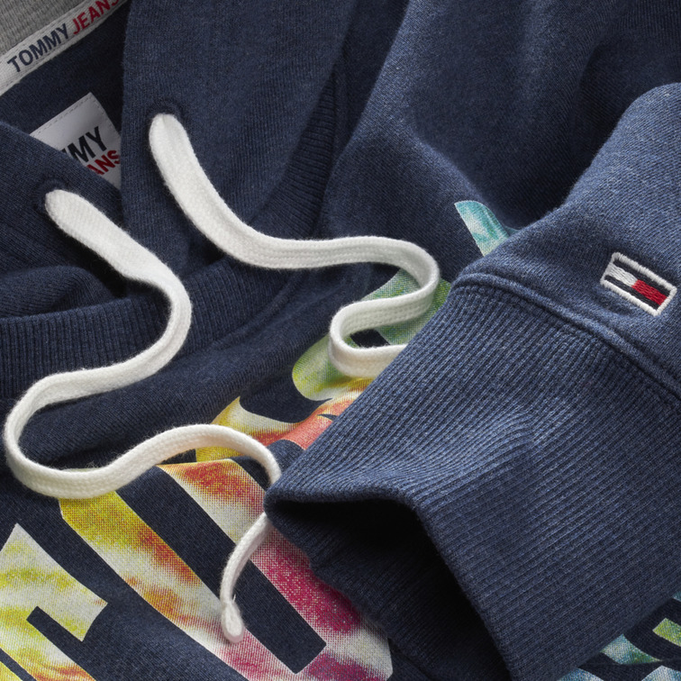 SUDADERA CON ESTAMPADO TIE DYE HOMBRE TOMMY JEANS
