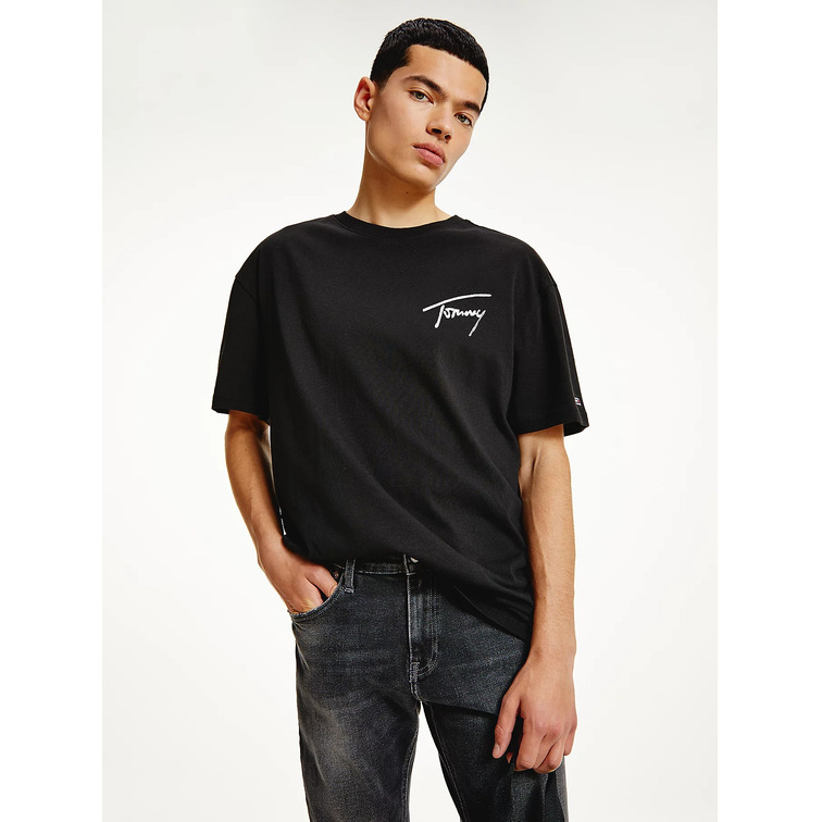 CAMISETA LOGO FIRMA HOMBRE TOMMY JEANS
