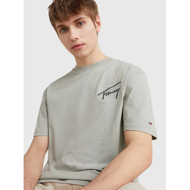 CAMISETA LOGO FIRMA HOMBRE TOMMY JEANS
