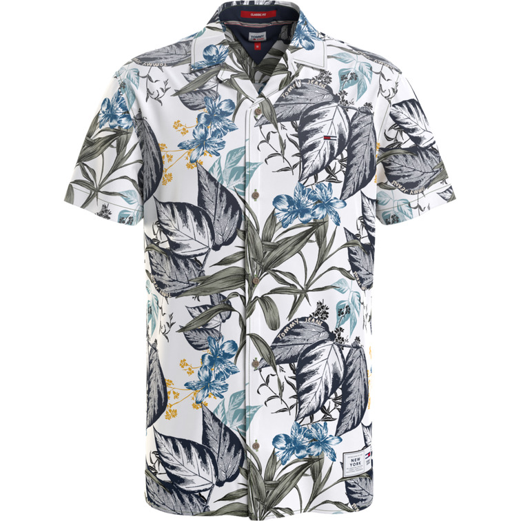 CAMISA DE MANGA CORTA CON ESTAMPADO HAWAIANO HOMBRE TOMMY JEANS