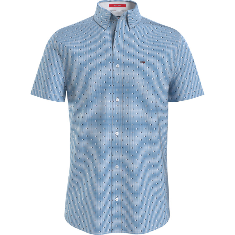 CAMISA DE MANGA CORTA REGULAR FIT HOMBRE TOMMY JEANS