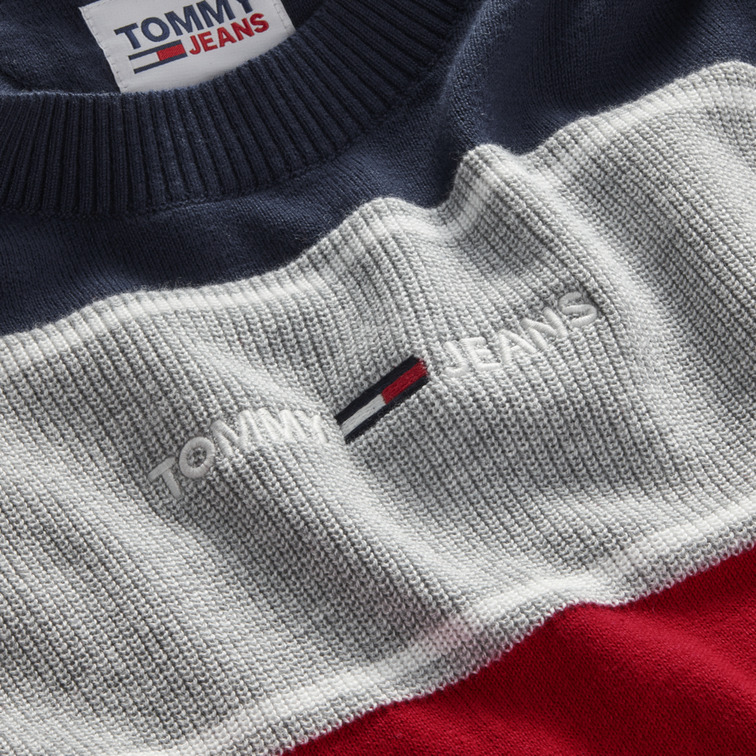 JERSEY A RAYAS HOMBRE TOMMY JEANS