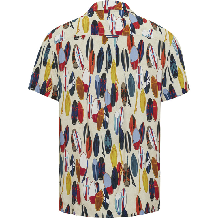 CAMISA ESTAMPADA DE MANGA CORTA HOMBRE TOMMY JEANS