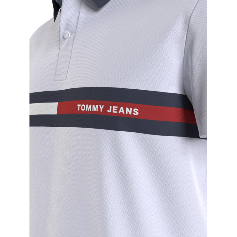 POLO HOMBRE TOMMY JEANS REG CHEST FLAG POLO