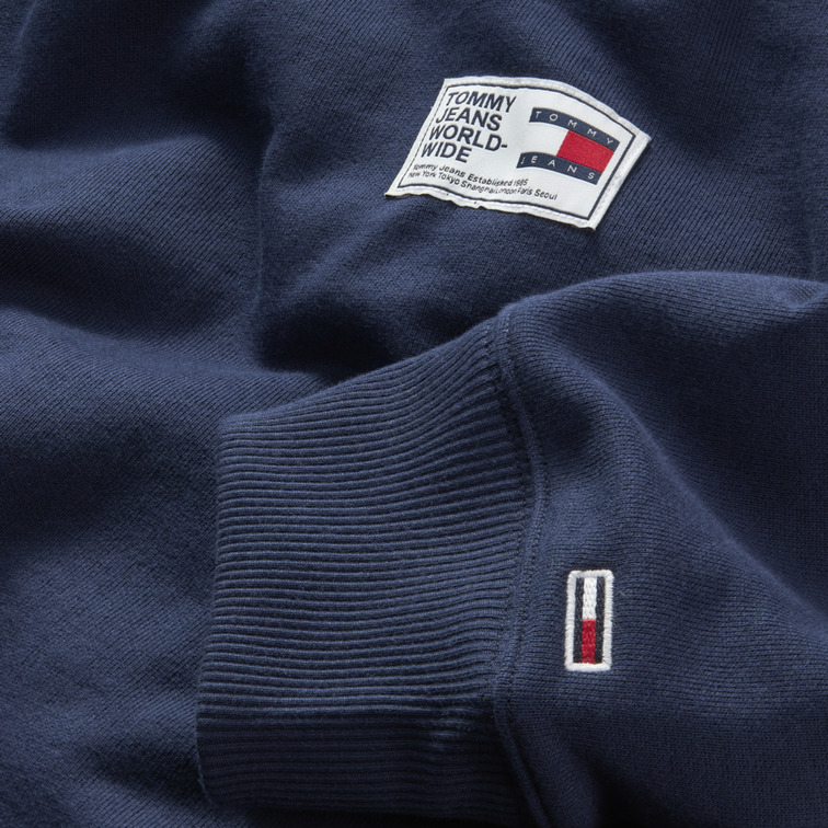 SUDADERA CON ETIQUETA LOGO HOMBRE TOMMY JEANS