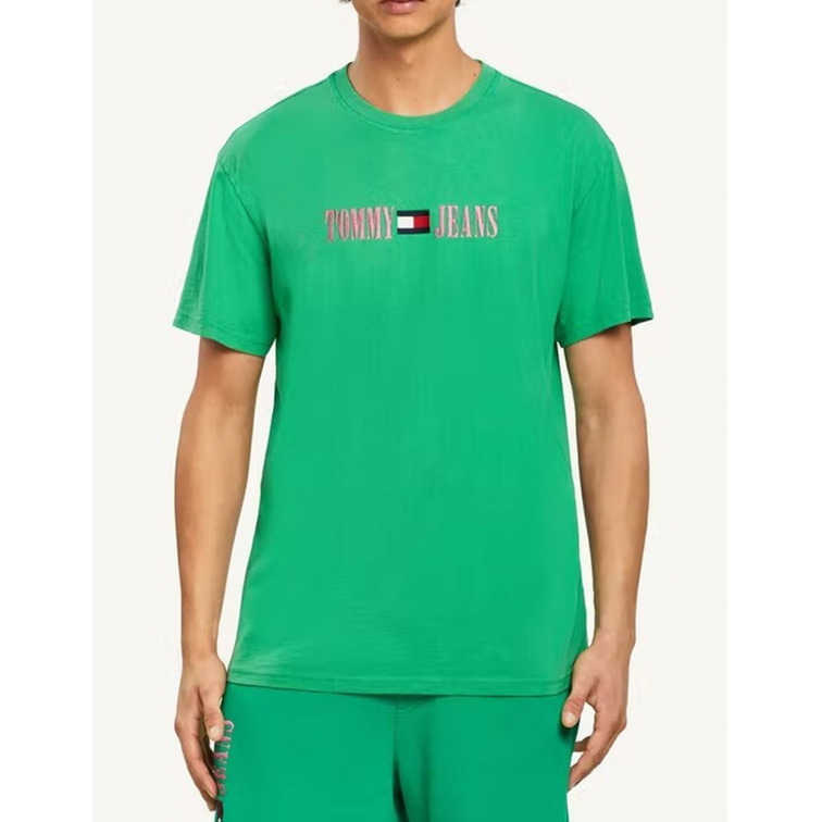 CAMISETA CON LOGO FRONTAL BORDADO HOMBRE TOMMY JEANS