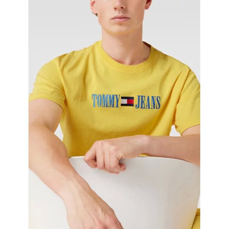 CAMISETA CON LOGO FRONTAL BORDADO HOMBRE TOMMY JEANS