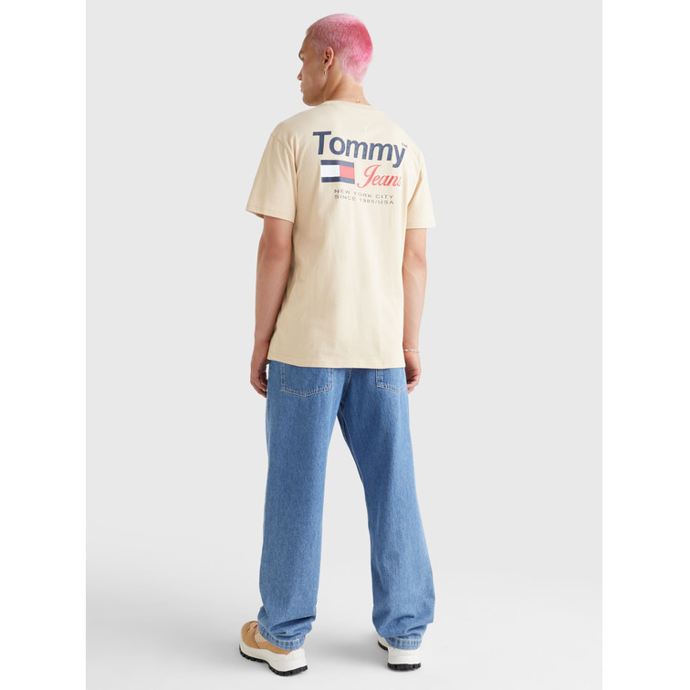 CAMISETA CON LOGO TRASERO TEXTURIZADO HOMBRE TOMMY JEANS