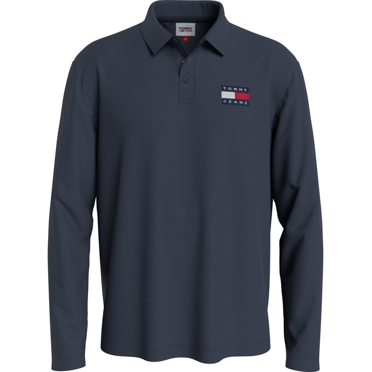 POLO DE MANGA LARGA CON PARCHE LOGO HOMBRE TOMMY JEANS