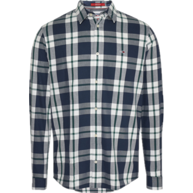 CAMISA A CUADROS HOMBRE TOMMY JEANS
