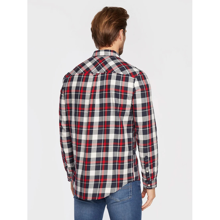 CAMISA A CUADROS HOMBRE TOMMY JEANS