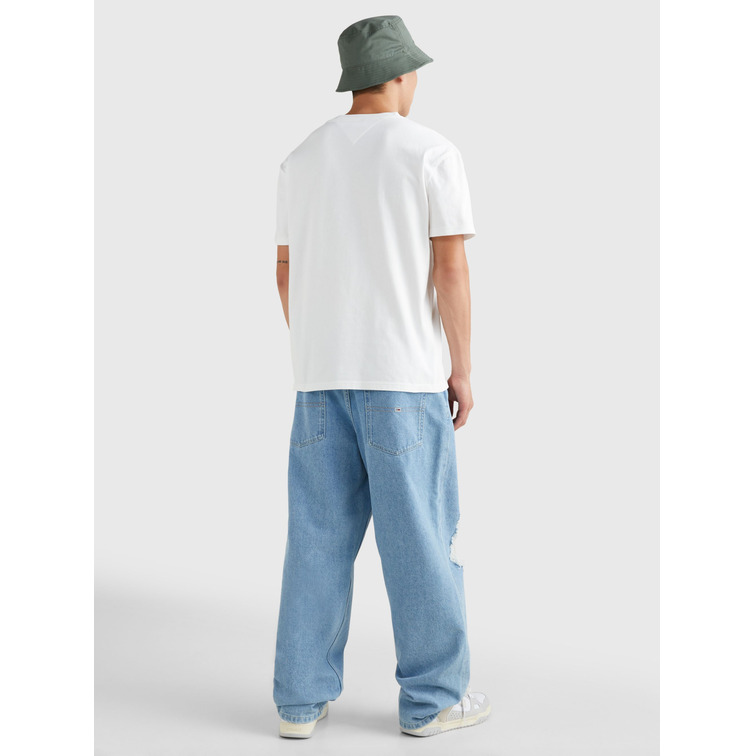 CAMISETA CON LOGO DE TARTÁN HOMBRE TOMMY JEANS