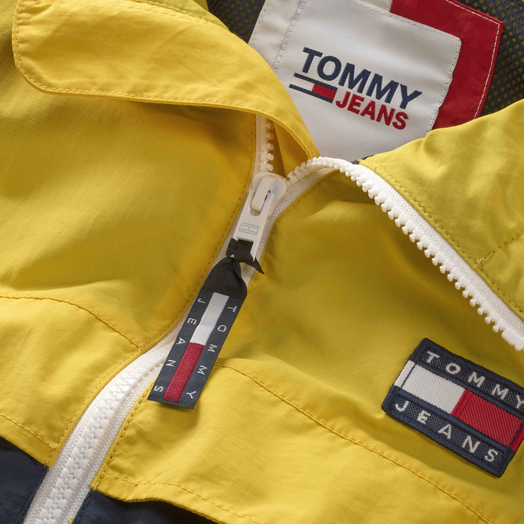 CORTAVIENTOS CON DISEÑO COLORBLOCK HOMBRE TOMMY JEANS