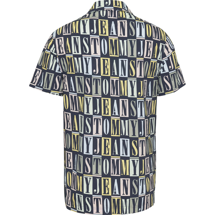 CAMISA DE MANGA CORTA CON ESTAMPADO LOGO HOMBRE TOMMY JEANS