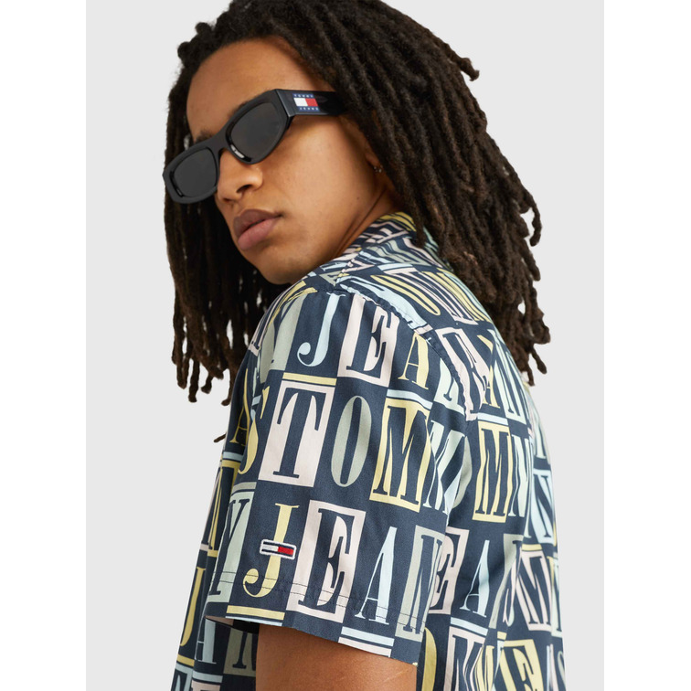 CAMISA DE MANGA CORTA CON ESTAMPADO LOGO HOMBRE TOMMY JEANS