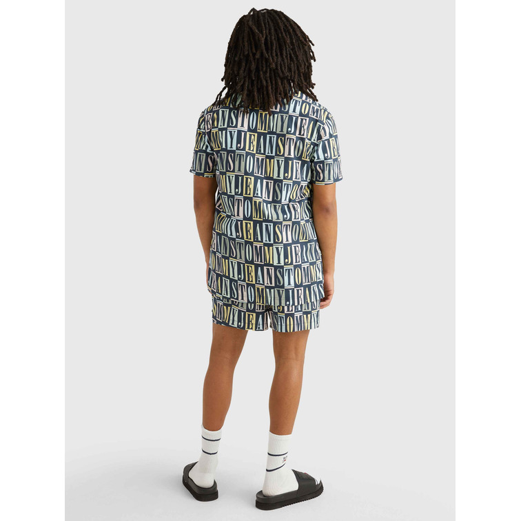 CAMISA DE MANGA CORTA CON ESTAMPADO LOGO HOMBRE TOMMY JEANS