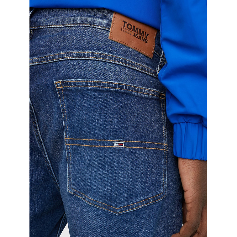 PANTALÓN CORTO VAQUERO DESTEÑIDO HOMBRE TOMMY JEANS