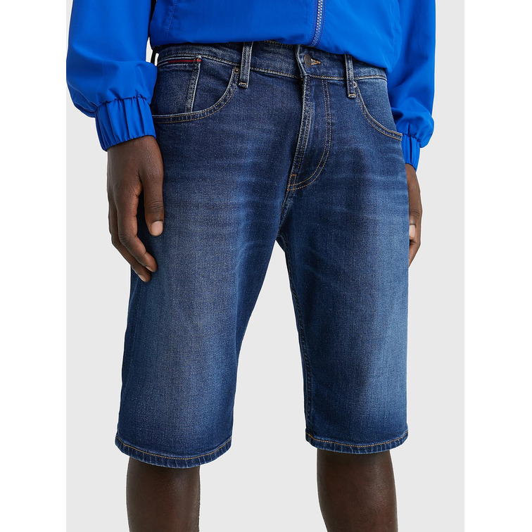 PANTALÓN CORTO VAQUERO DESTEÑIDO HOMBRE TOMMY JEANS