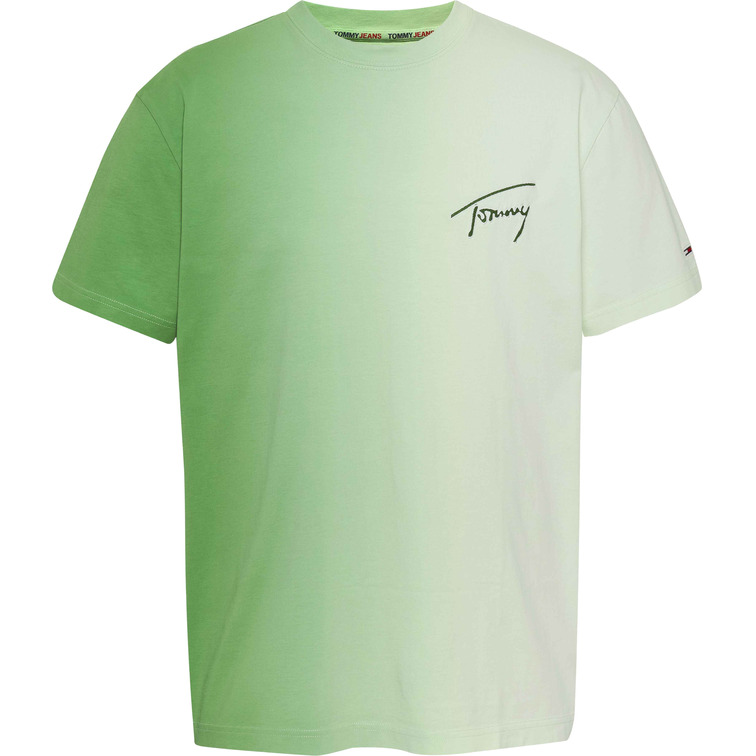 CAMISETA DE CORTE CLÁSICO CON EFECTO DEGRADÉ HOMBRE TOMMY JEANS