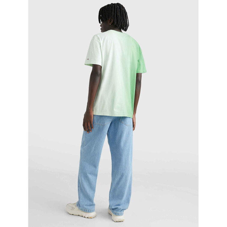 CAMISETA DE CORTE CLÁSICO CON EFECTO DEGRADÉ HOMBRE TOMMY JEANS