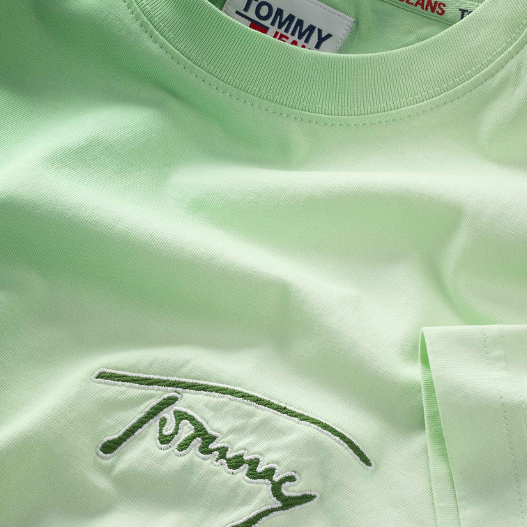 CAMISETA DE CORTE CLÁSICO CON EFECTO DEGRADÉ HOMBRE TOMMY JEANS