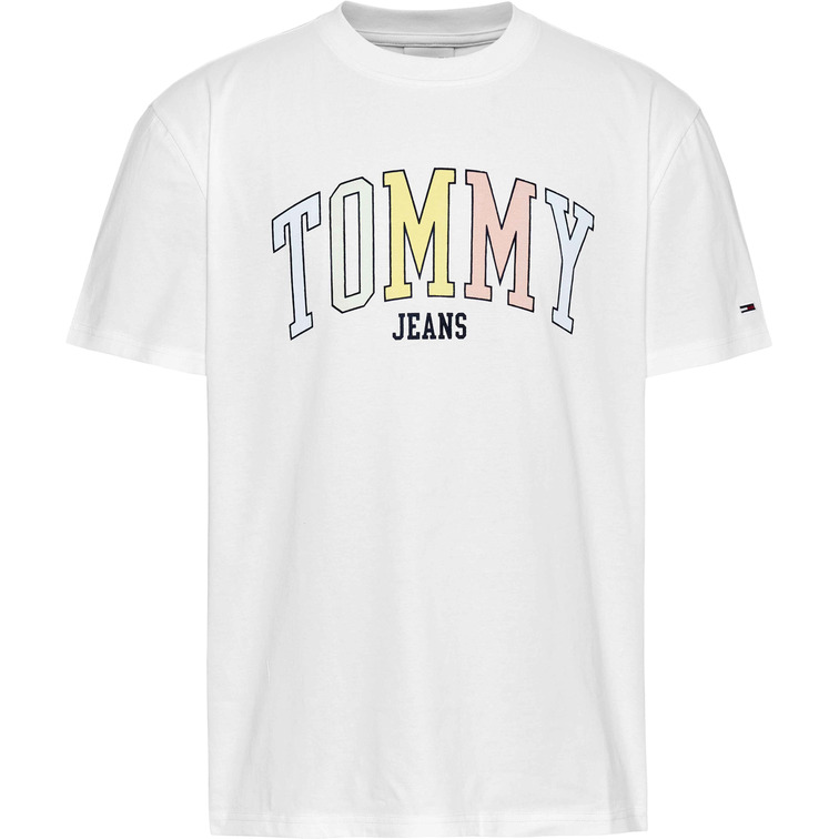 CAMISETA CLÁSICA CON LOGO UNIVERSITARIO HOMBRE TOMMY JEANS