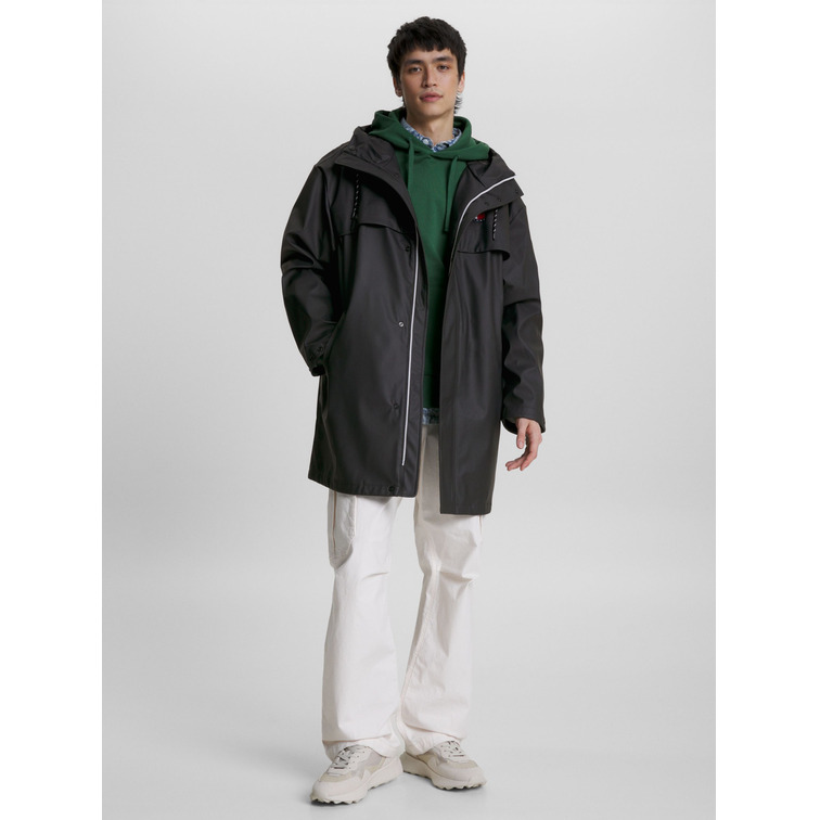 CORTAVIENTOS LARGO CON CAPUCHA HOMBRE TOMMY JEANS