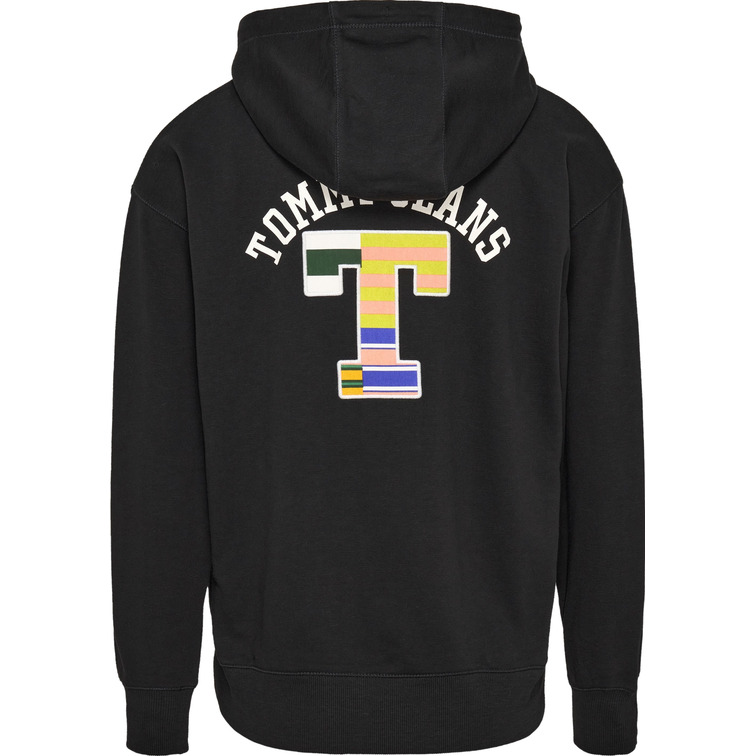 SUDADERA AMPLIA CON CAPUCHA Y LOGO GRÁFICO HOMBRE TOMMY JEANS