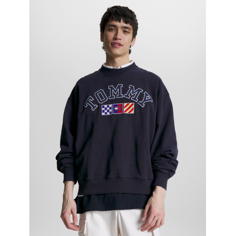 SUDADERA HOMBRE TOMMY JEANS CON LOGO ARCHIVE CORTE HOLGADO