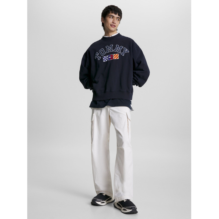 SUDADERA HOMBRE TOMMY JEANS CON LOGO ARCHIVE CORTE HOLGADO