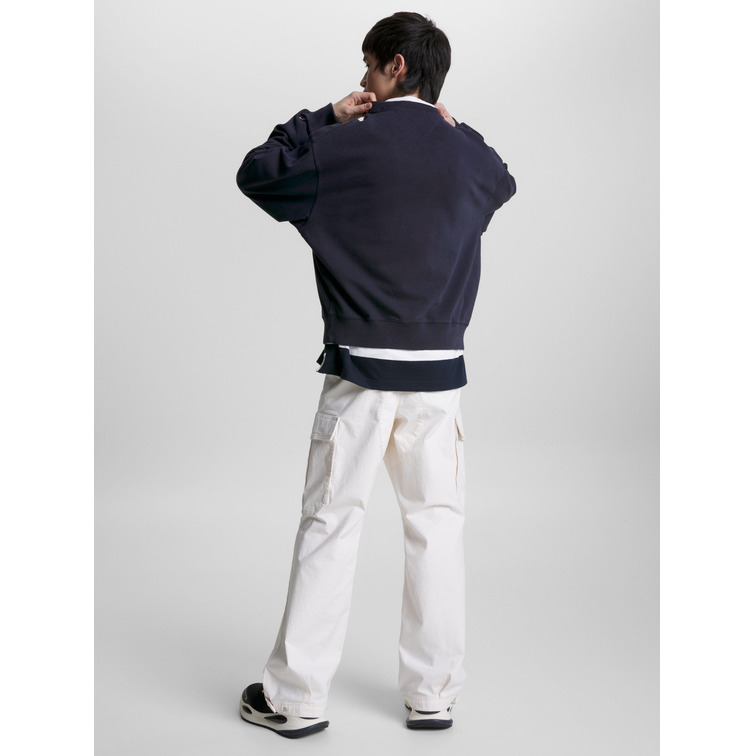 SUDADERA HOMBRE TOMMY JEANS CON LOGO ARCHIVE CORTE HOLGADO