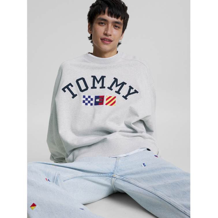 SUDADERA HOMBRE TOMMY JEANS CON LOGO ARCHIVE CORTE HOLGADO