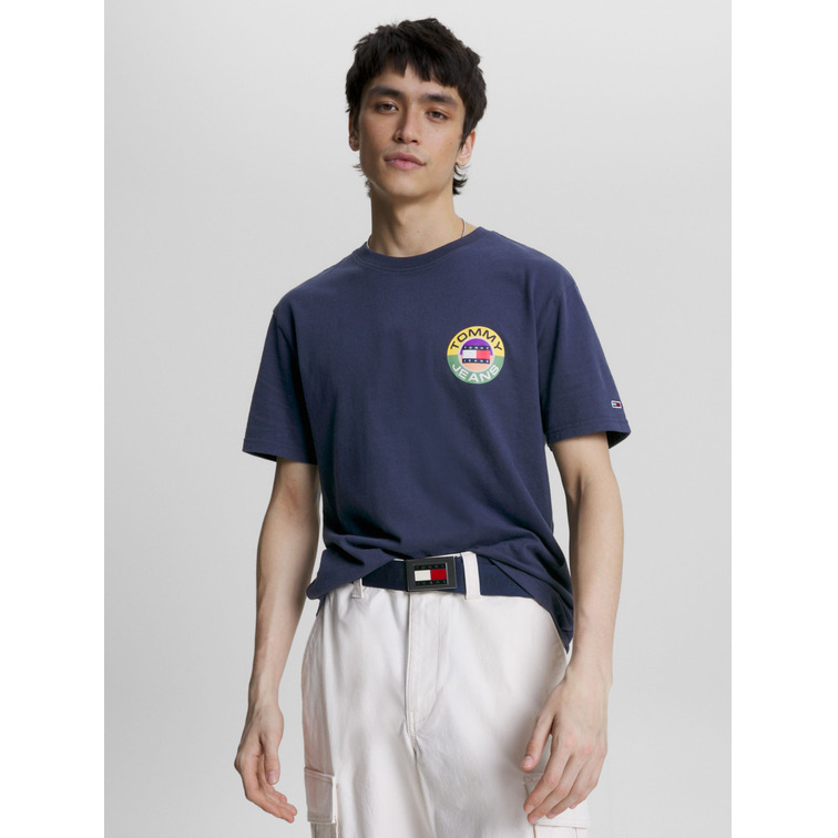 CAMISETA DE CORTE CLÁSICO CON LOGO CIRCULAR HOMBRE TOMMY JEANS