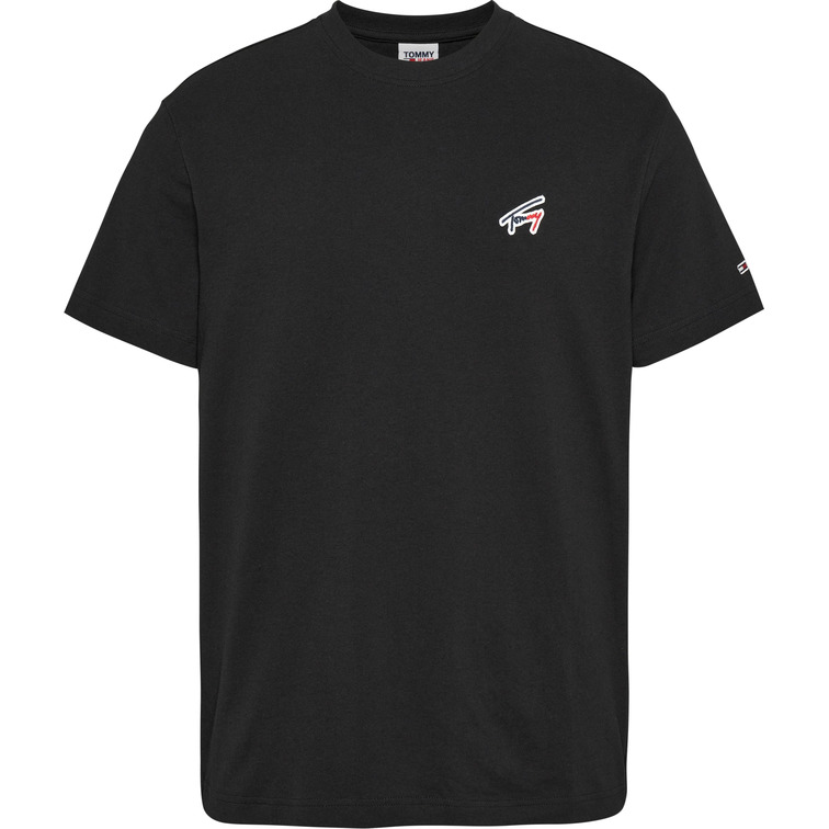 CAMISETA DE CORTE CLÁSICO CON LOGO FIRMA HOMBRE TOMMY JEANS