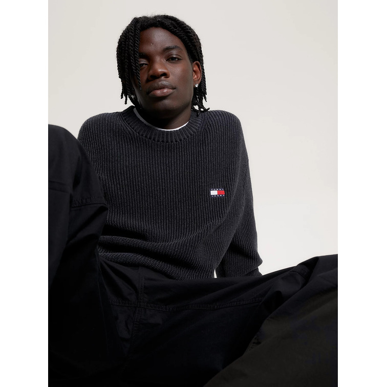 JERSEY DE PUNTO ELÁSTICO CON PARCHE HOMBRE TOMMY JEANS