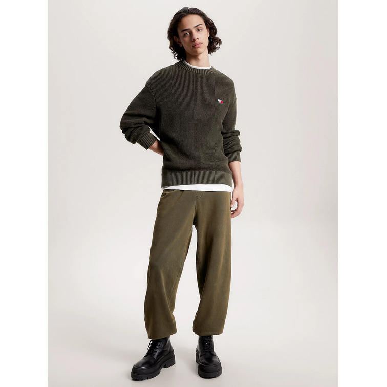 JERSEY DE PUNTO ELÁSTICO CON PARCHE HOMBRE TOMMY JEANS