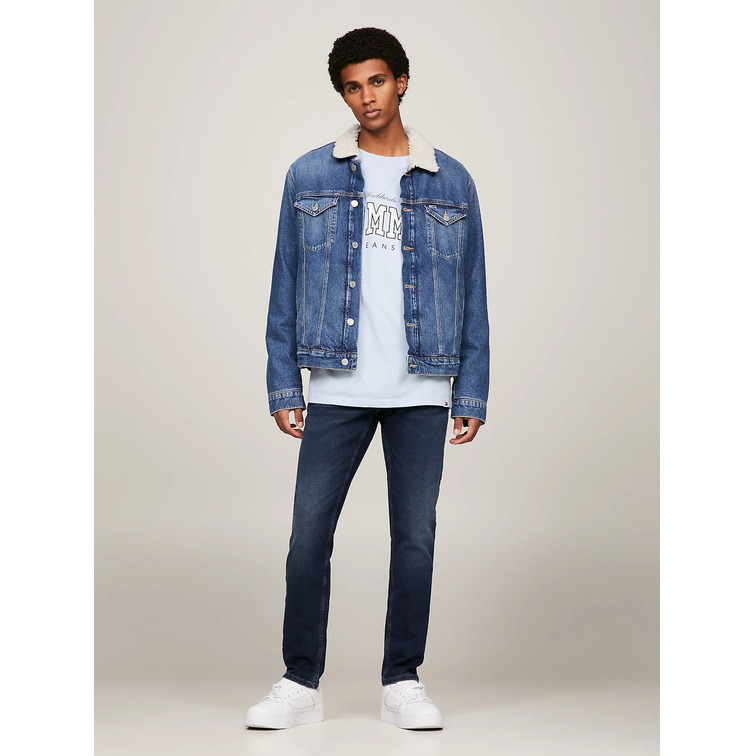 VAQUEROS AUSTIN AJUSTADOS CON PERNERA CÓNICA HOMBRE TOMMY JEANS