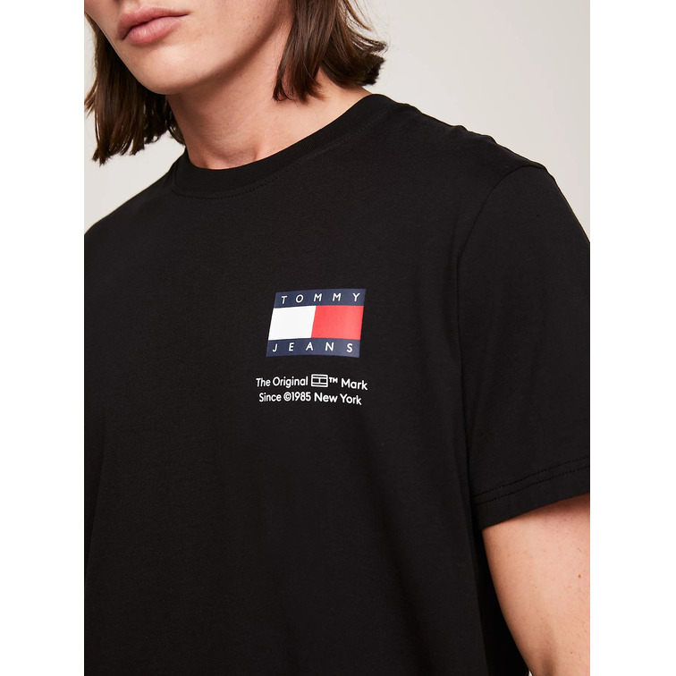 HOMBRE TJM SLIM ESSENTIAL FLAG TEE EX BDS