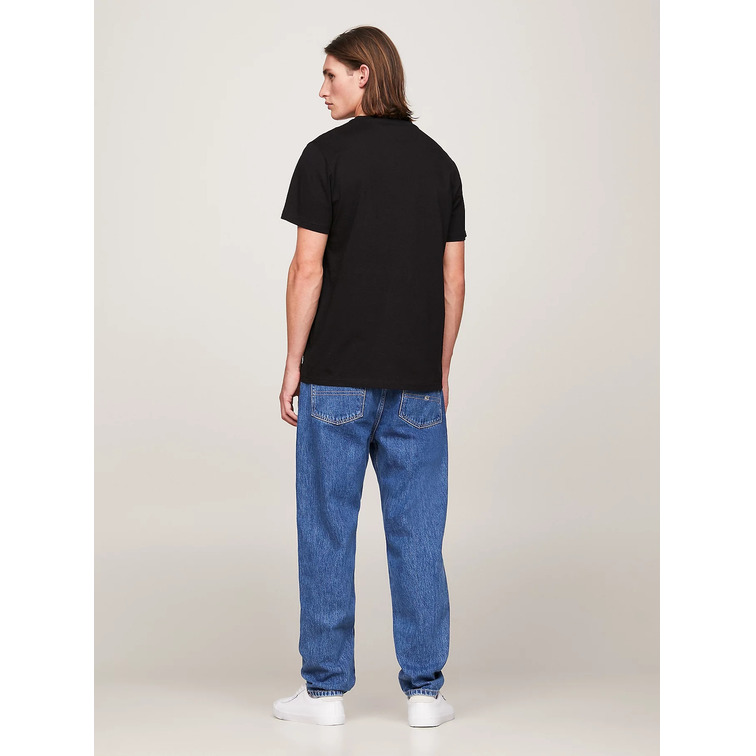 HOMBRE TJM SLIM ESSENTIAL FLAG TEE EX BDS