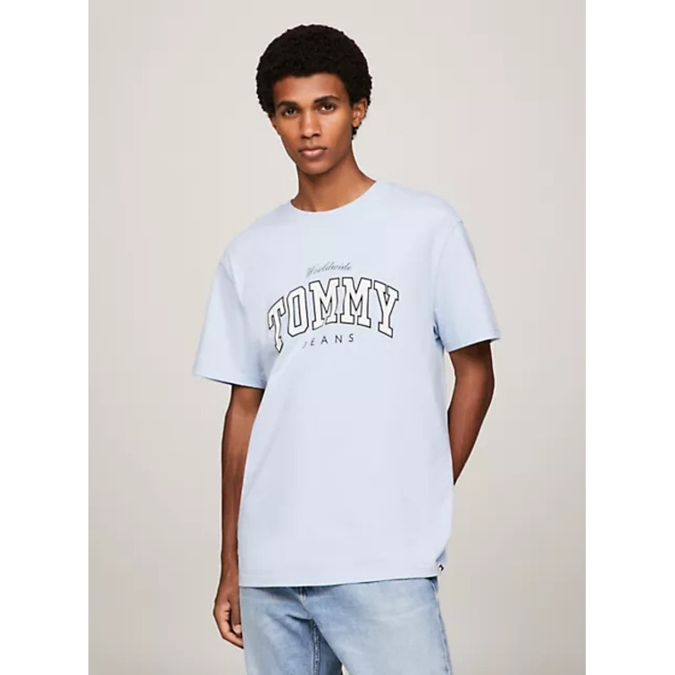 CAMISETA UNIVERSITARIA CON LOGO HOMBRE TOMMY JEANS