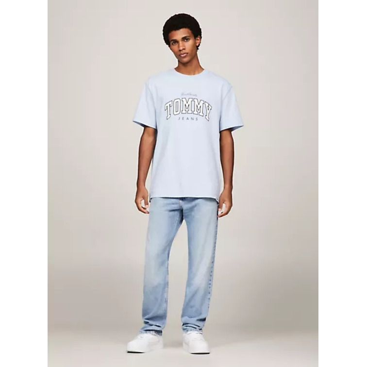 CAMISETA UNIVERSITARIA CON LOGO HOMBRE TOMMY JEANS