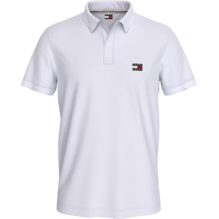 HOMBRE TJM REG BADGE POLO YBR