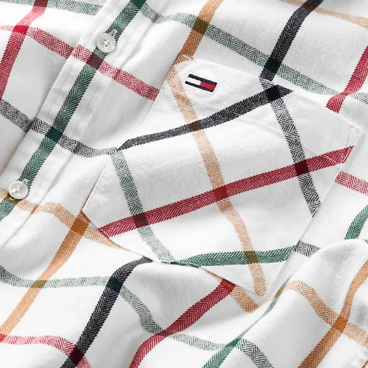 CAMISA FIT REGULAR ESTAMPADO CUADROS HOMBRE TOMMY JEANS