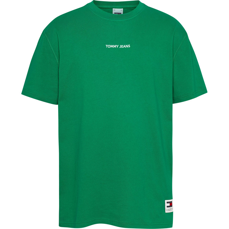 CAMISETA HOMBRE TOMMY JEANS LOGO BORDADO FIT REGULAR