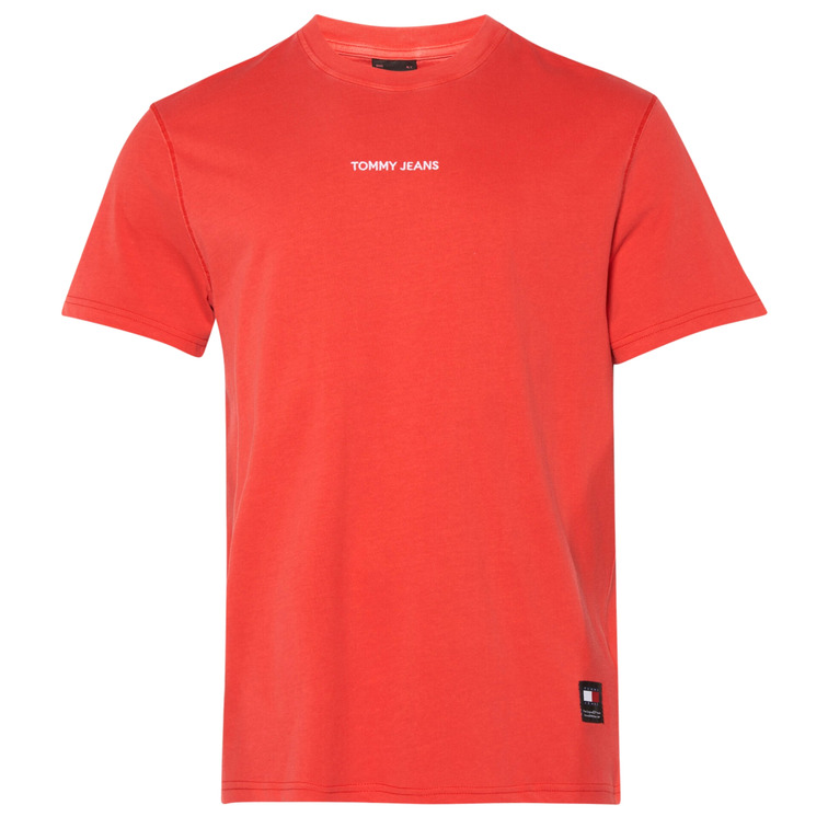 CAMISETA HOMBRE TOMMY JEANS LOGO BORDADO FIT REGULAR