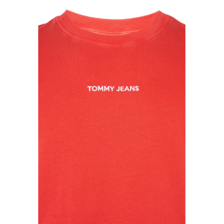 CAMISETA HOMBRE TOMMY JEANS LOGO BORDADO FIT REGULAR